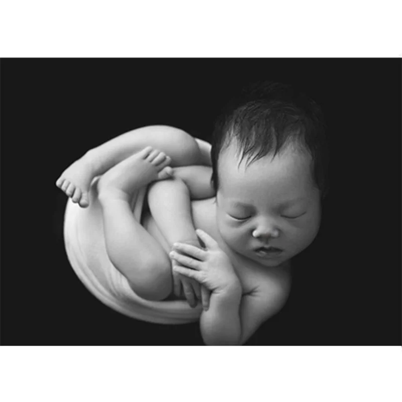 Студийный чехол-бини для новорожденных, Flling Baby, реквизит для фотосъемки, 50x50x20 см, кожаная водонепроницаемая сумка-бини для малышей, реквизит для съемки