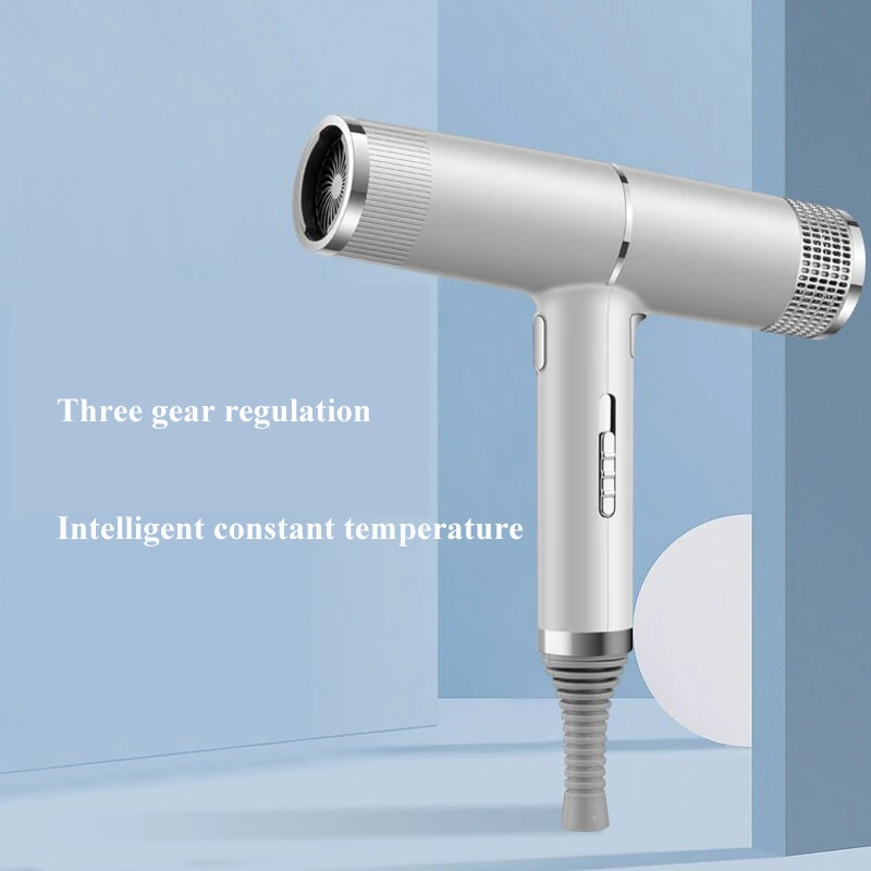 

Фен для волос Профессиональный с низким уровнем шума, отрицательный ионный фен, горячий и холодный фен, стайлер для волос в салоне, фен для в...