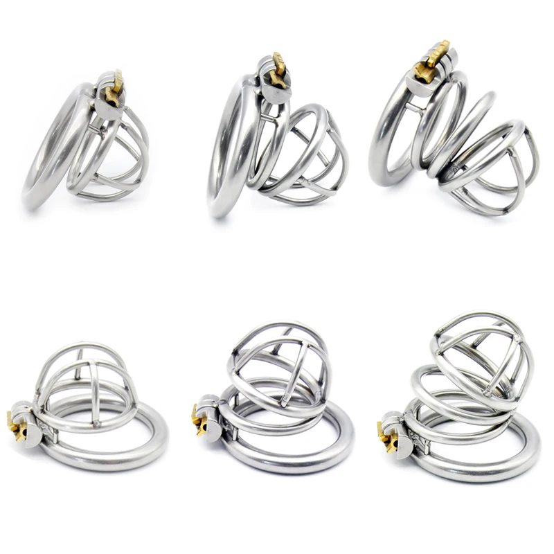 Полый 304 нержавеющая сталь 3 размера клетка на выбор устройство целомудрия птицы