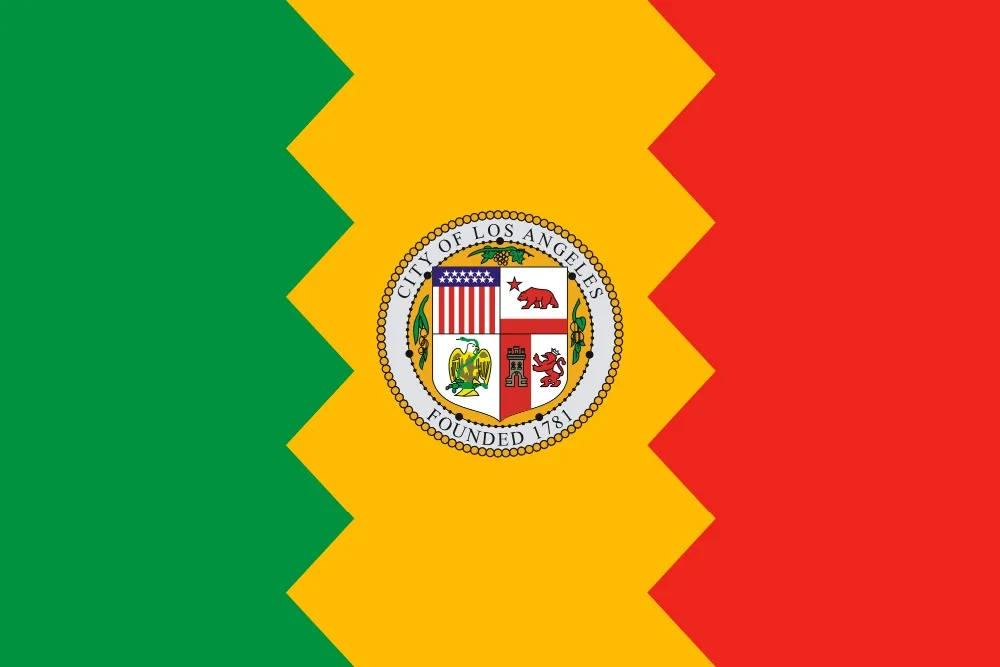 

90*150cm City of Los Angeles Flag California, United States flag