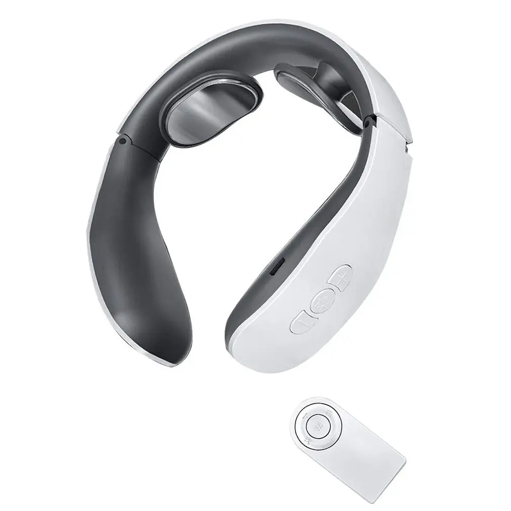 

Multifunctional Shoulder Neck Massager With English Charging Remote Control Heating Version Massager