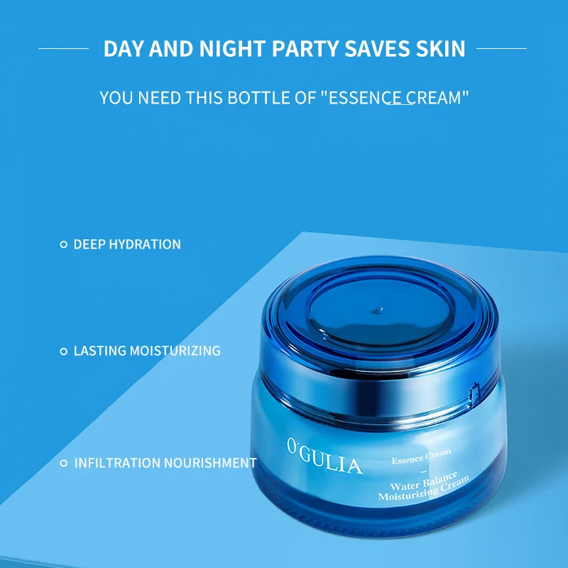 

Hydrating Face Cream Moisturizing Firming Skin Brighten Skin Tone Anti-drying Facial Cream Q1