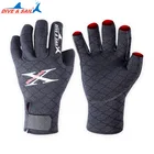 Для мужчин Для женщин Для мужчин 2,5 мм неопрена перчатки для дайвинга Анти-Царапины на полпальца Дайвинг подводная рыбалка перчатки Non-slip подводного плавания перчатки