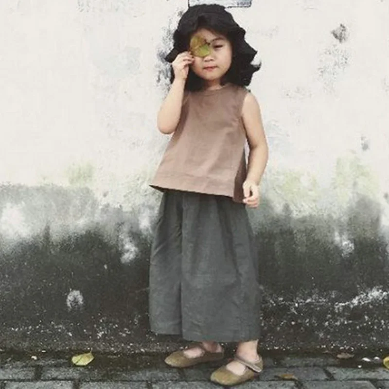 2021 летняя одежда для маленьких девочек комплект одежды детская футболка с