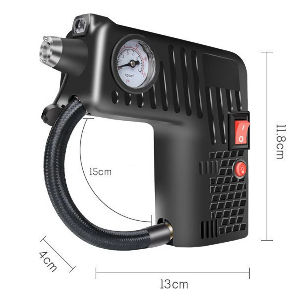 Портативный воздушный компрессор Электрический автомобильный насос для шин