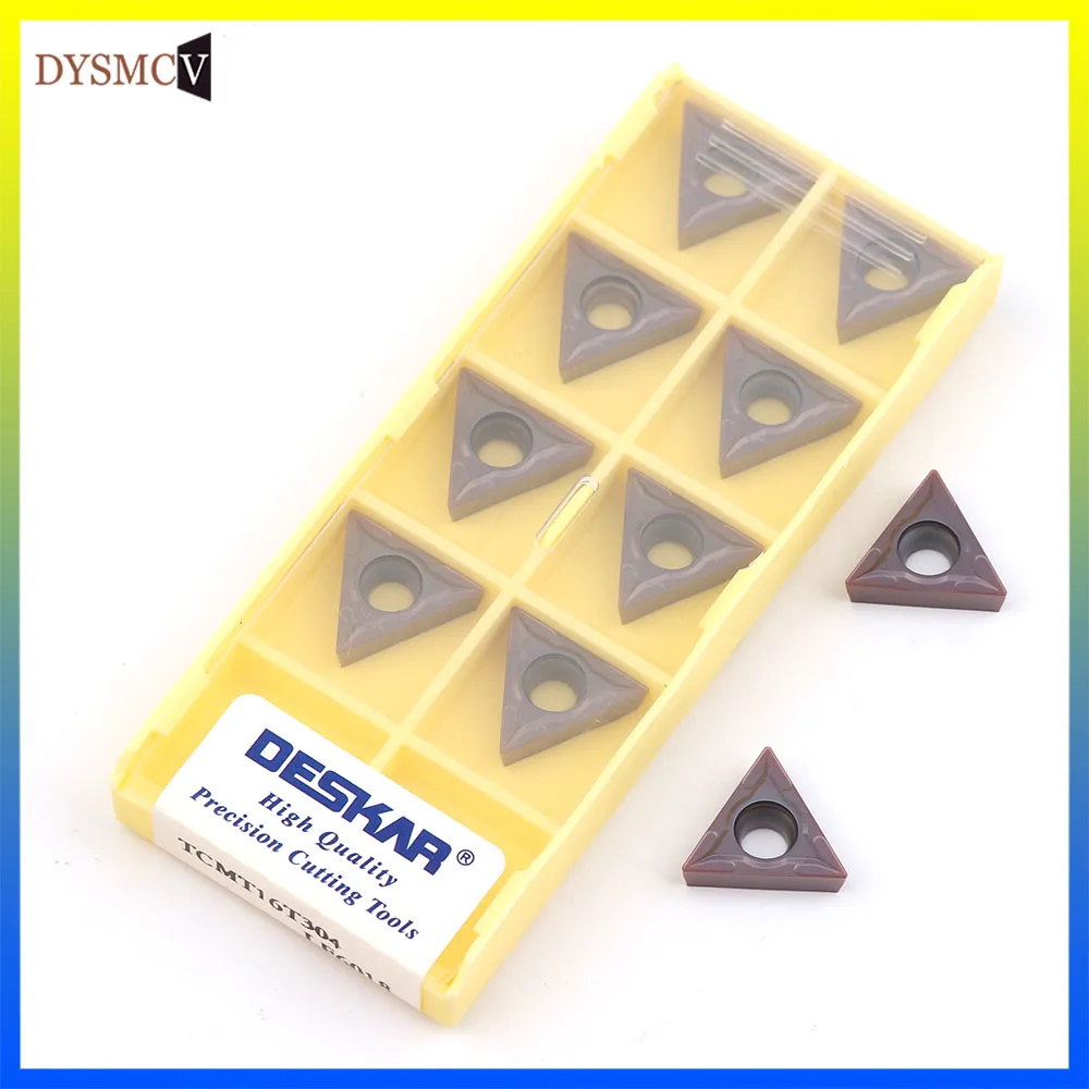 DESKAR оригинальный токарный режущий инструмент TCMT110204 110208 16T304 16T308 LF6018