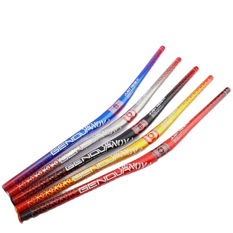 

MTB Bicycle Handlebar Swallow-shaped 31.8mm Handle Horizontal 740MM 22.2mm Caliber Aluminum Alloy Handlebar