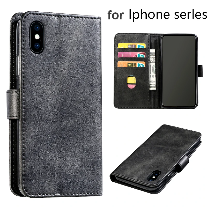 Силиконовый роскошный чехол книжка для Iphone 8/7/6/5 Plus iPhoneXS MAX XR задняя крышка