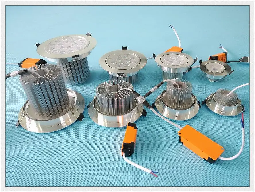 Светодиодный точечный потолочный светильник comercial lighting 3 Вт 5 7 9 12 15 18 21 24 новый