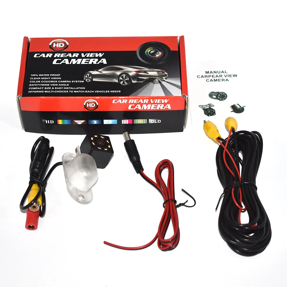 ZJCGO CCD HD автомобильная камера заднего вида для парковки водонепроницаемая
