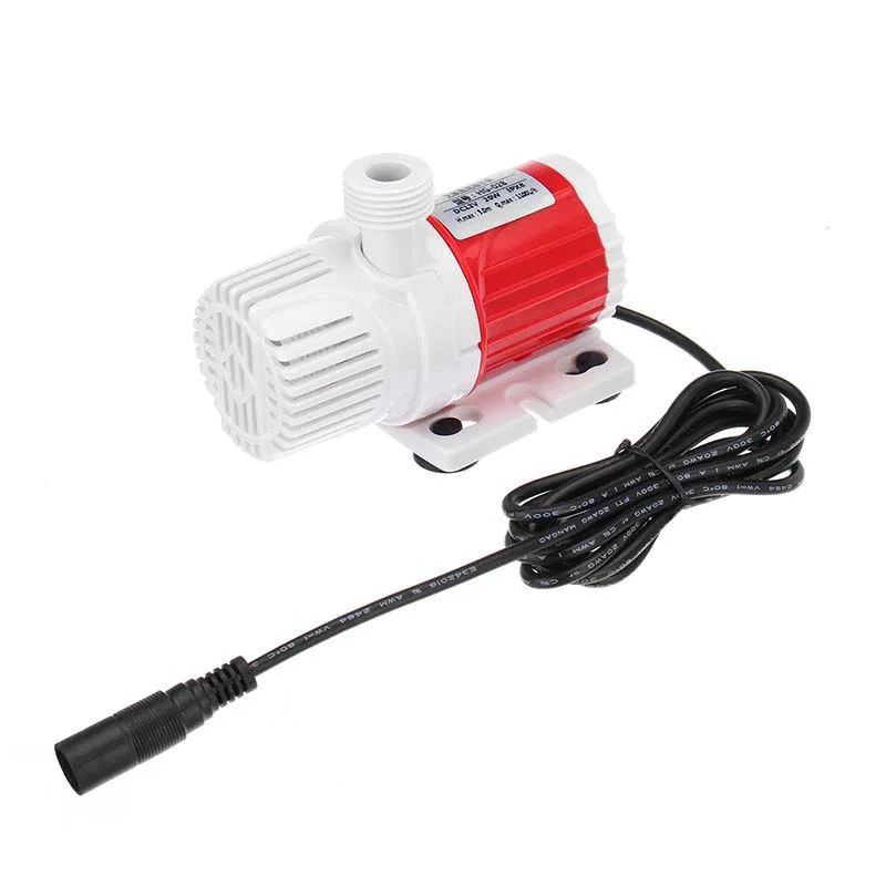 

20W, работающего на постоянном токе 12 В в 1100L/ч погружной водяной насос морской управляемый Регулируемый Скорость водяной насос аквариума