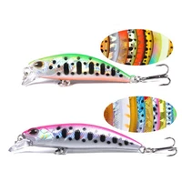 55cm 6cm 45g 5g tackle striped bass outdoor minnow lures fish hooks sinking minnow baits winter fishing