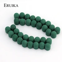50pcs 1015mm green nail sanding cap foot cuticle drill accessories milling for manicure mills cutter for machines