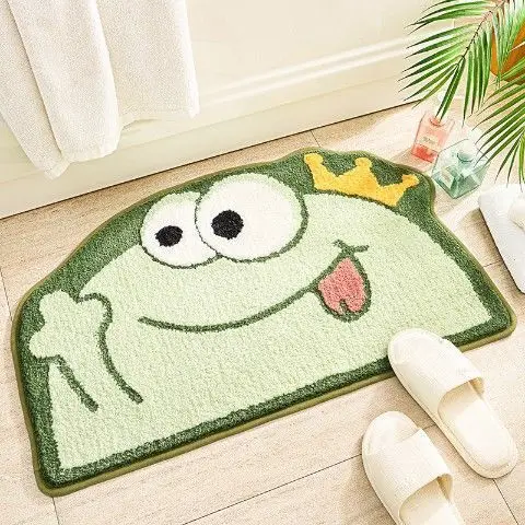 

Cartoon Floor Mats Toilet Bathroom Absorbent Floor Mats Household Bedroom Carpets Toilet Door Bathroom Non-slip Floor Mats