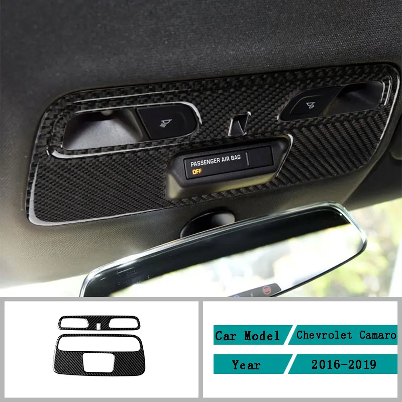 

Автомобильные аксессуары из углеродного волокна, внутренняя лампа для чтения, купольная панель, декоративная крышка, отделка, наклейки для ...