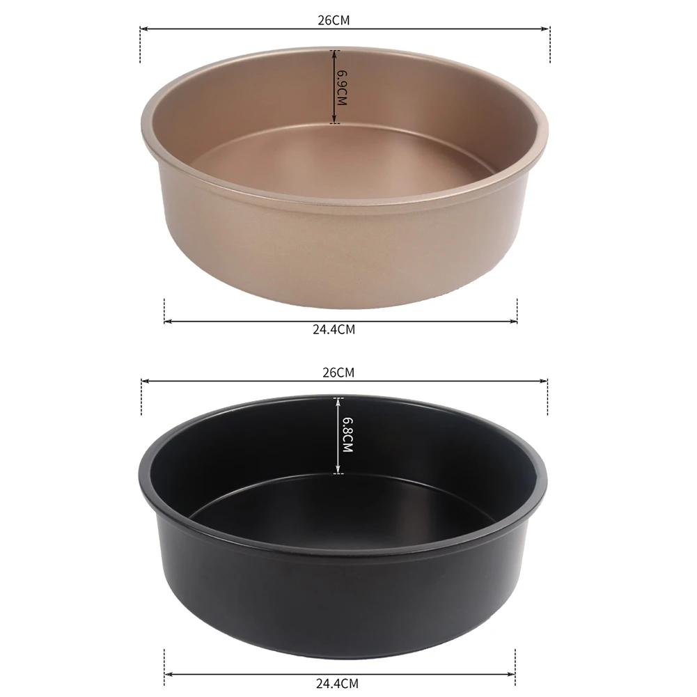 Антипригарная круглая форма для торта из нержавеющей стали противень выпечки