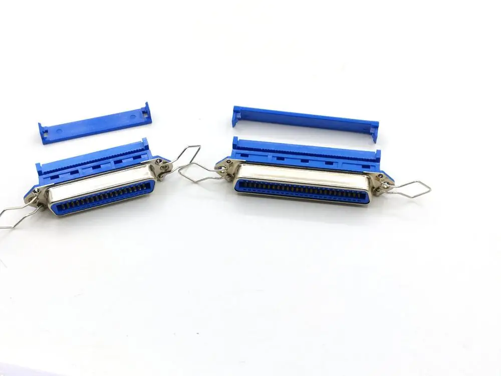 1pcs lot 36pin/50 Pin Female Centronic IDC Crimp Connector for SCSI Ribbon Flat Cable adapter | Обустройство дома