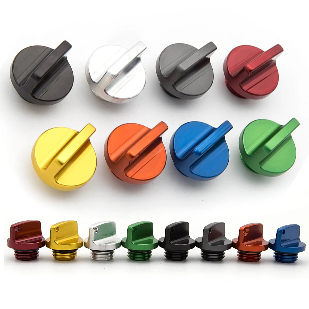 

Motorcycle M20x2.5 Pitch Oil Dip Stick Engine Oil Cover Filler Screw Cap For Honda Ducati Yamaha Kawasaki Triumph