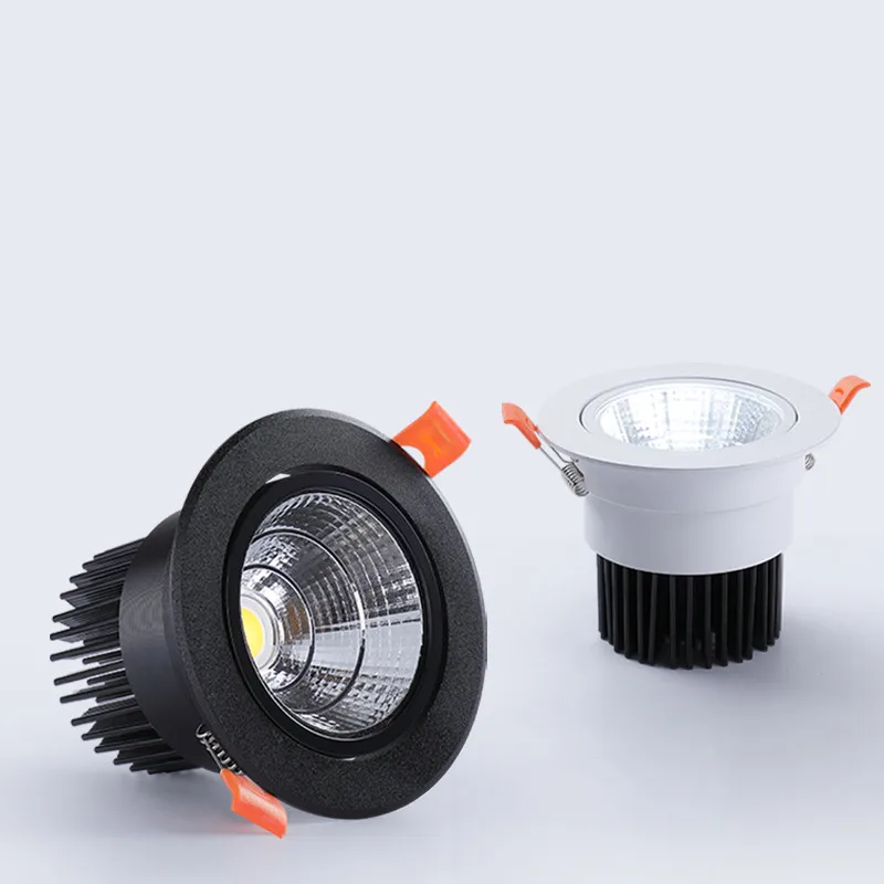 С регулируемой яркостью AC110V 220V 5W7W9W12W15W18W потолочный Epistar светодиодный