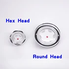 G 38 дюйма, 12 дюйма, 34 дюйма, 1 дюйм, BSP M16-M60, Метрическая вилка, пластиковый прицел для уровня масла, стекло, Шестигранная головка для редуктора воздушного компрессора