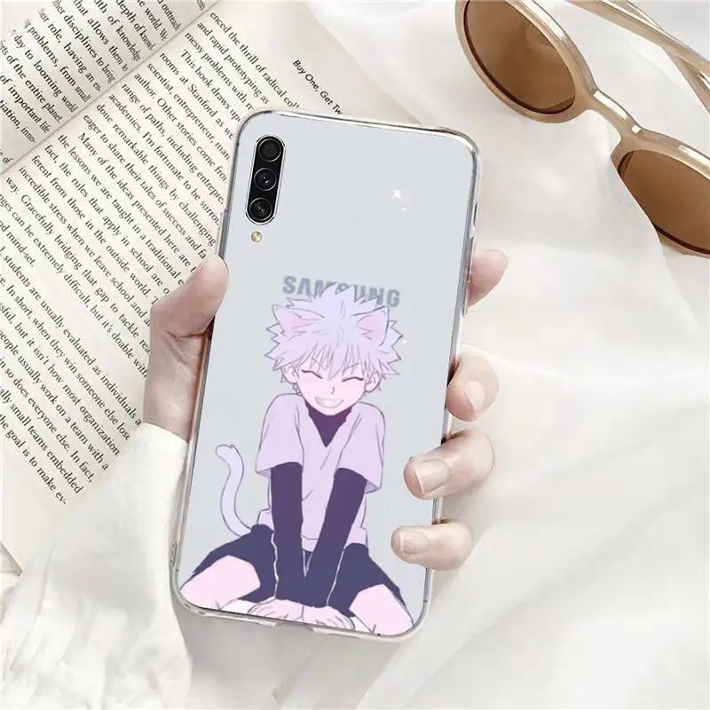 

Hunter x Hunter anime JAPAN Phone Case Transparent Clear For Samsung Galaxy A71 A21s S8 S9 S10 plus note 20 ultra