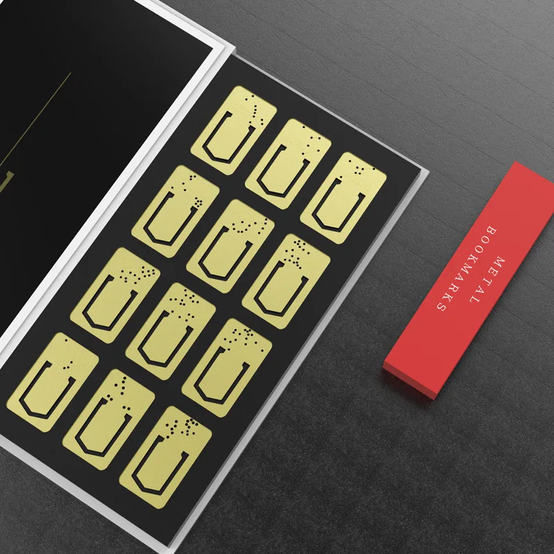 * Новый 12 Созвездие Ретро латунная Закладка Подарочная коробка набор