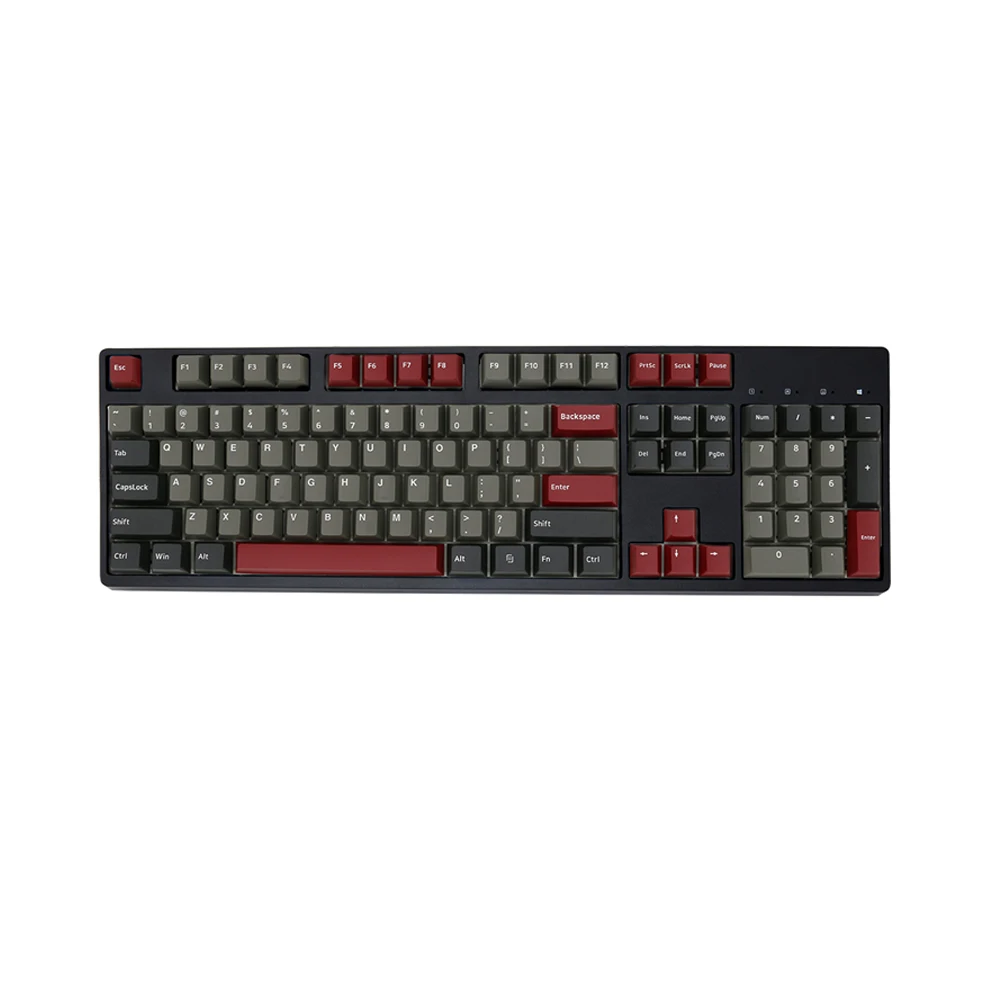 Колпачки для ключей Ducky Filco Leopold толщина 1 5 мм профиль вишневого цвета PBT Dolch 61 64 68 84