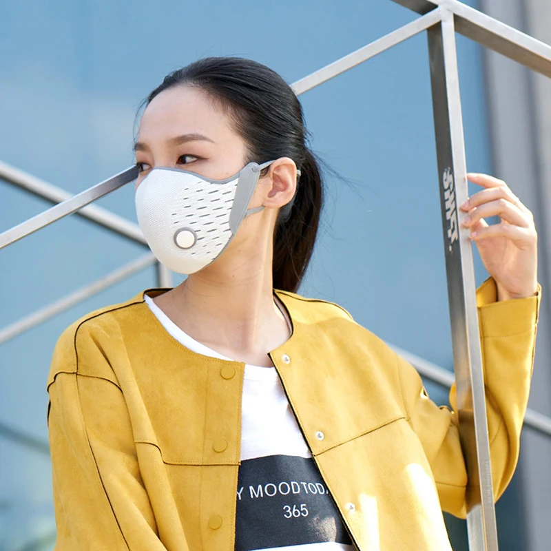 Youpin AirPOP Active Anti-Pollution Mask Anti-fog Masks Haze Scooter Motorcycle Cycling Face Filtration Protective | Бытовая техника