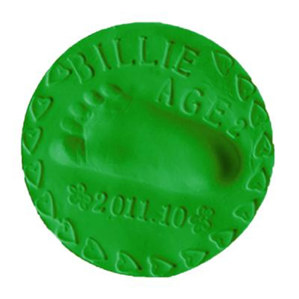 Мягкая глина для сушки на воздухе детская ручная печать отпечаток отпечатков