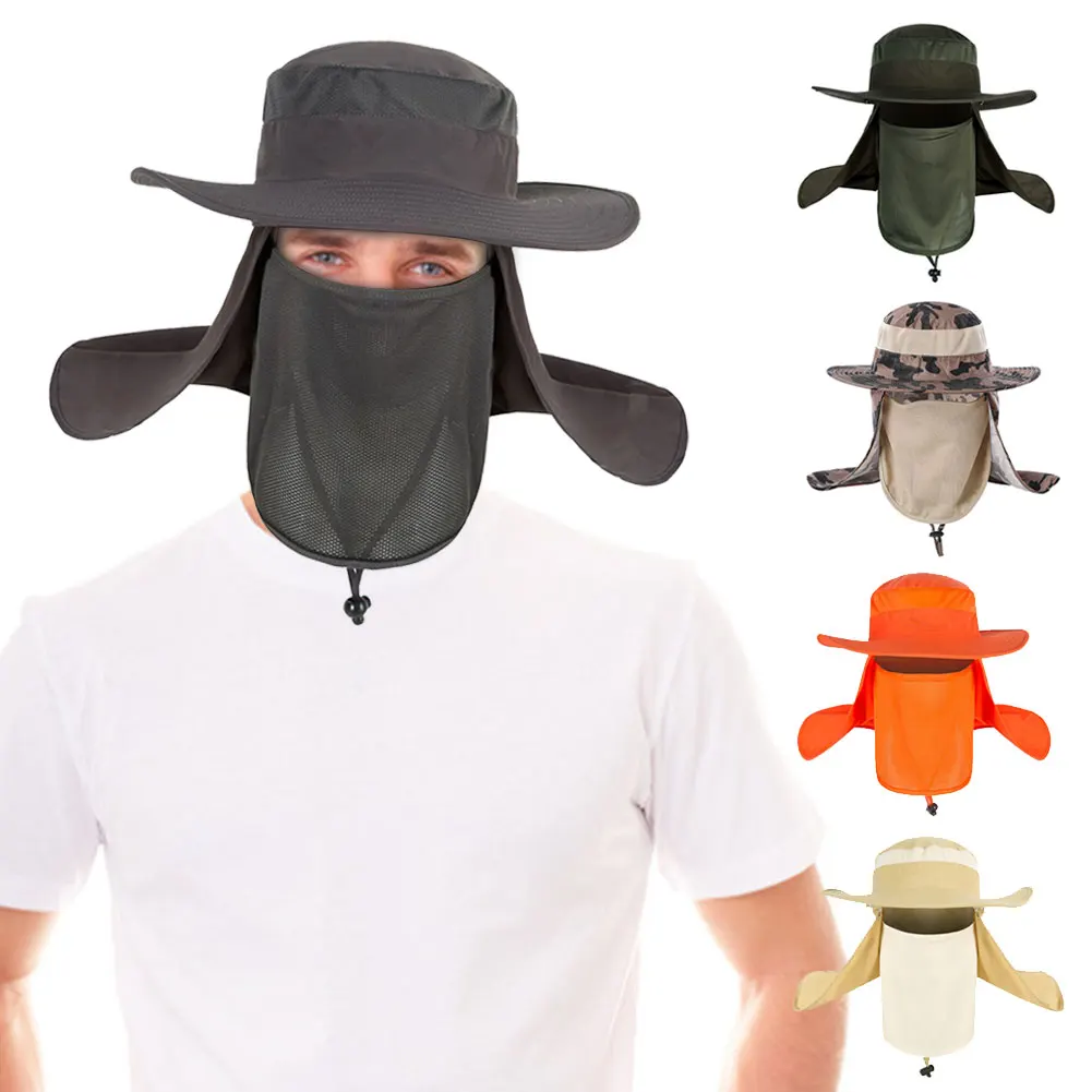 3 в 1 рыболовная Кепка с защитой от УФ-лучей | Спорт и развлечения