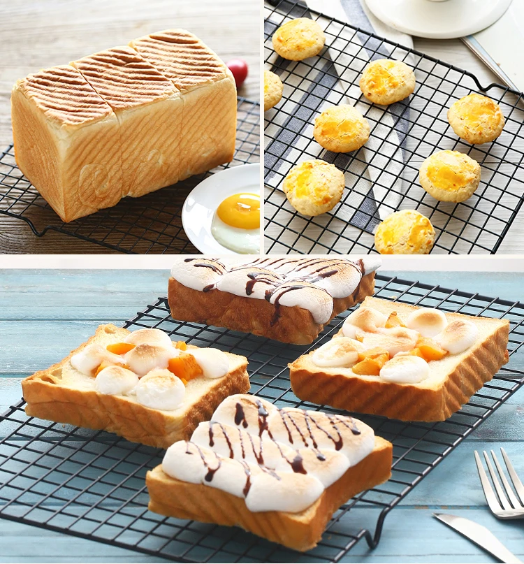 Металлическая охлаждающая стойка для торта антипригарное печенье сетчатая