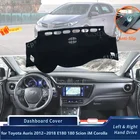 Для Toyota Auris 2012  2018 180 Scion iM Corolla Противоскользящий чехол для приборной панели защитный коврик от солнца Накладка для приборной панели