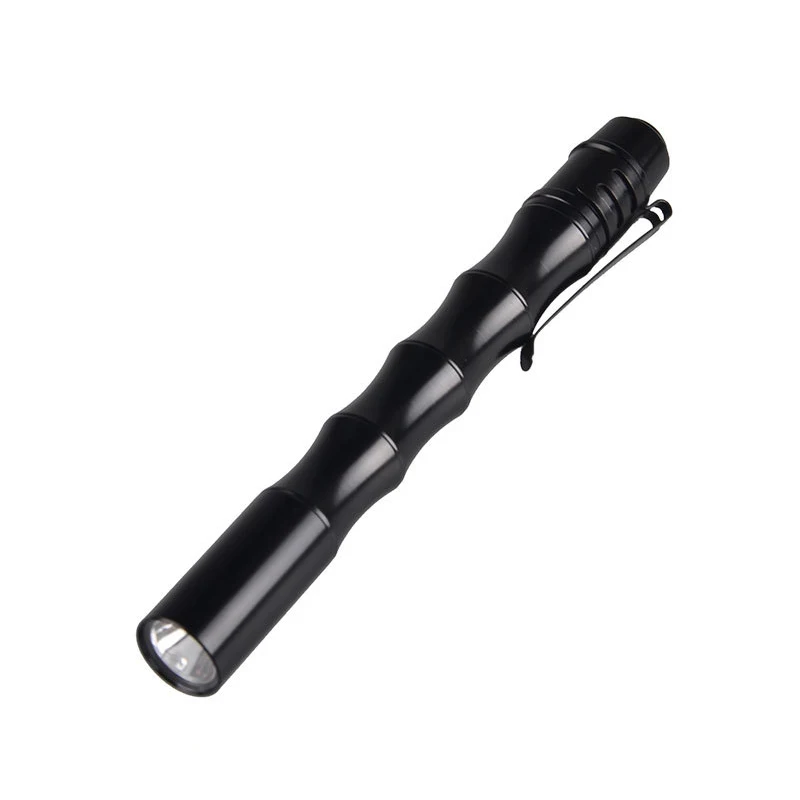 

Mini LED Torch Light Flashlight Super Small Pocket Clip Torch Powered by 2 AAA Battery Ultra Bright Carry Outdoor Gear LB88