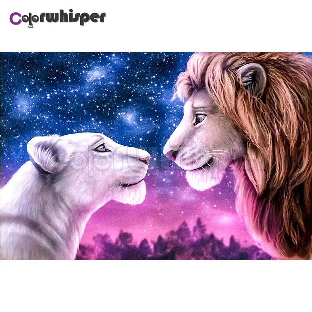 Алмазная картина Полная площадь/круглая дрель Король Лев к моей любви 5D алмазная вышивка крестиком Мозаика картина Z377