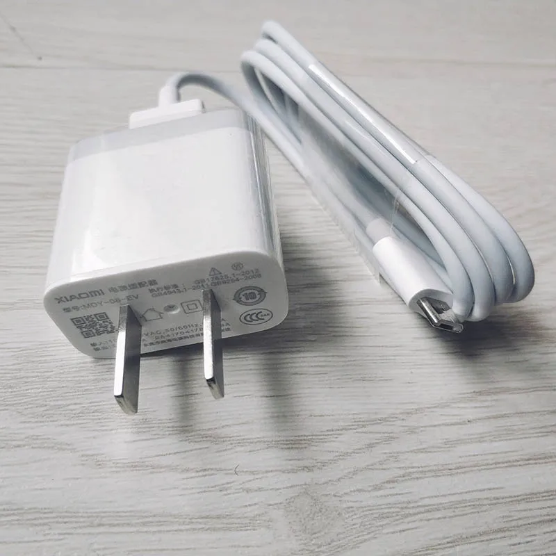 Зарядное устройство USB XIAOMI 5 В 2 А с вилкой для ЕС/США адаптер питания кабель Micro Mi 9 8