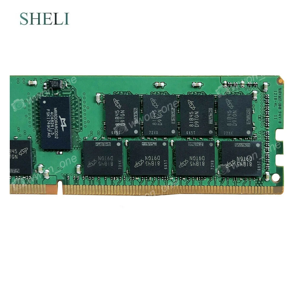 

SHELI 16GB 2Rx4 PC4-2666MHZ DDR4-21300R RDIMM 288PIN 1.2V ECC REG Server Memory