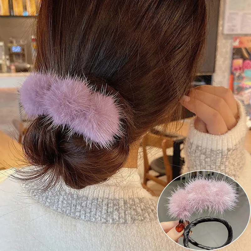 

Magic Hairpin Plush DIY Hair Braiding Lazy Braider Tool Twist Elastic Hair Clips for Women Headband Hair Styling Accessories