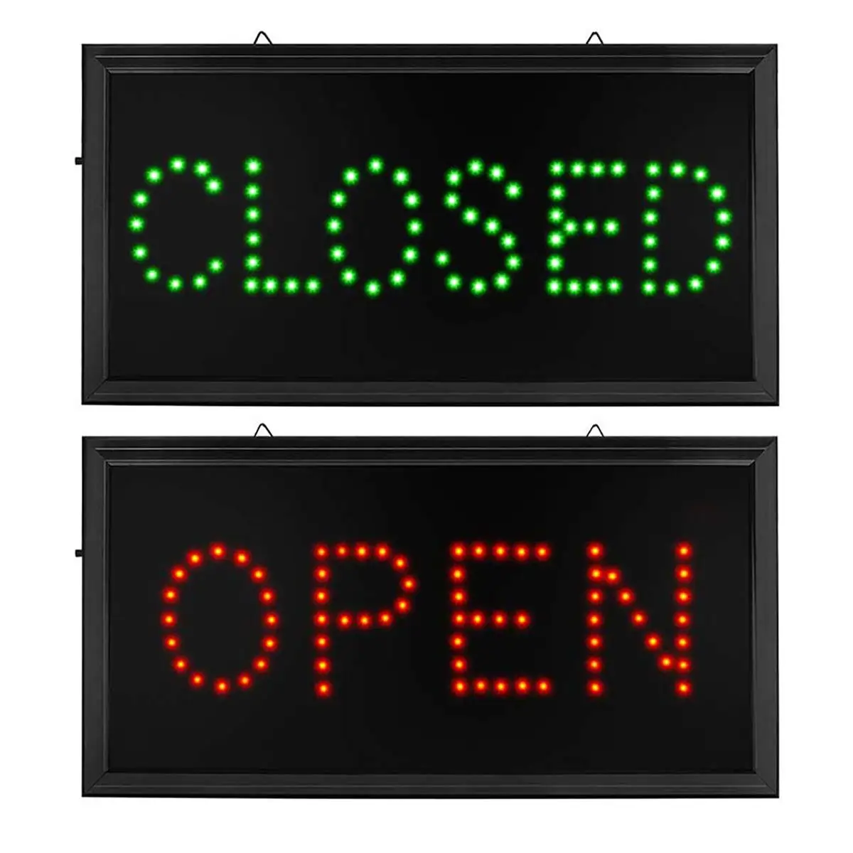 

LED Sign Lights Store OPEN CLOSED Light LED Neon Blinking Lamp For Business Shop Bar Club Lighting Board Hanging Lights