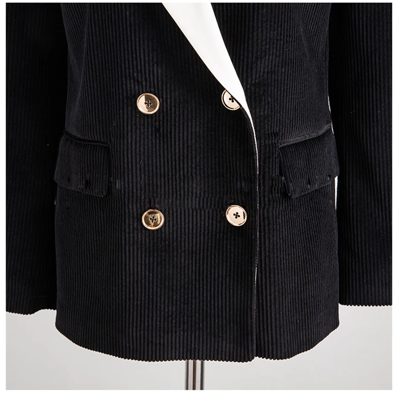 Высокое качество новейший зимний подиумный 2019 дизайнерский Блейзер Женский