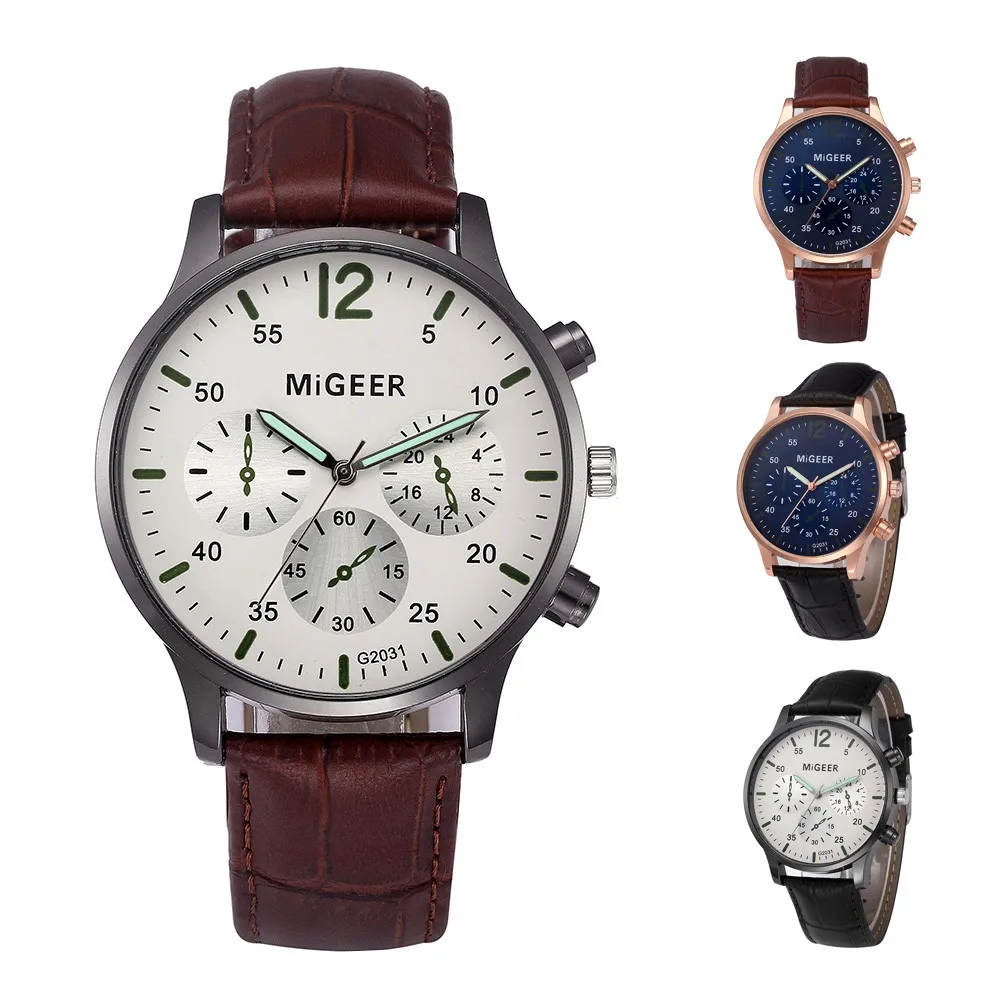 Мужские часы от роскошного бренда стильные и простые мужские с Т-образным