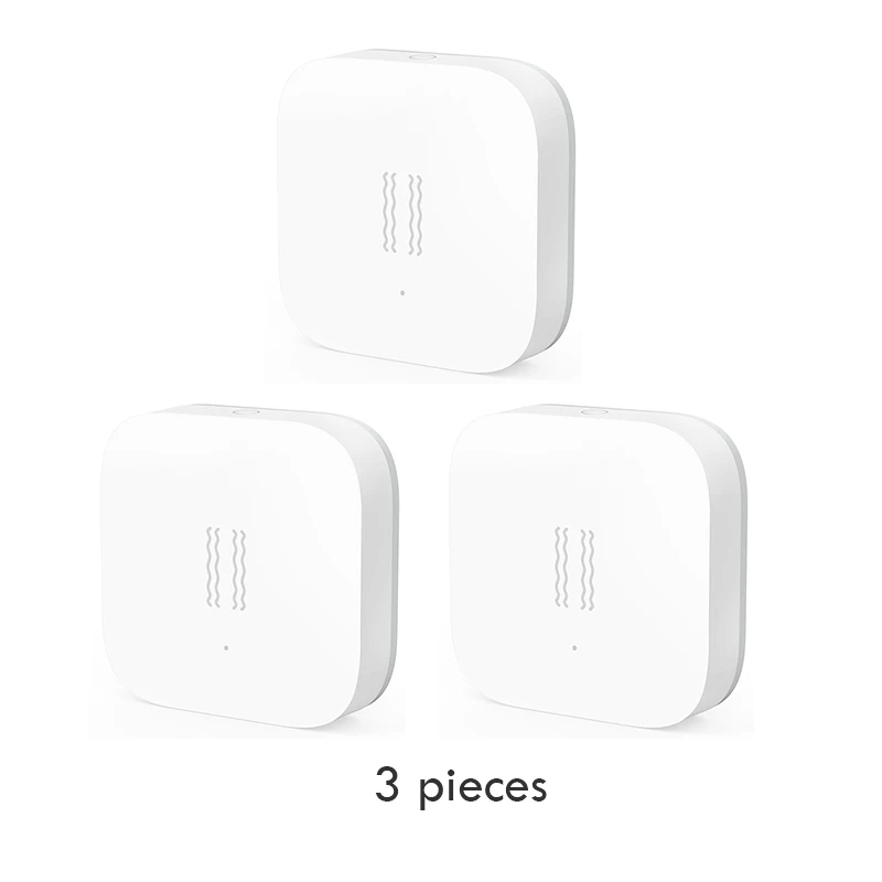 3 pieces Xiao mi Aqara Zigbee датчик удара умный датчик вибрации движения датчик вибрации обнаружения сигнализации Монитор для mi Home Aqara mi Home App - Цвет: 3 pieces