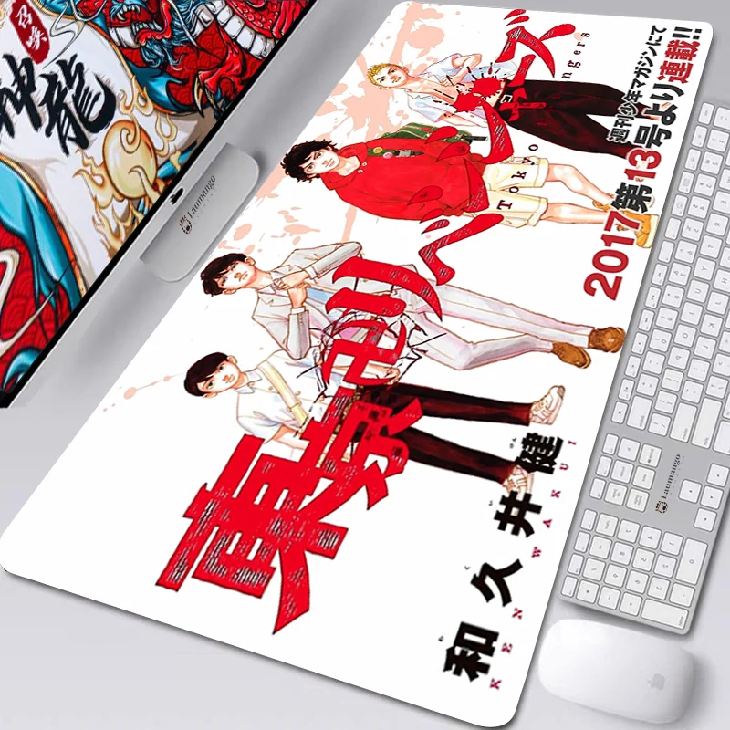 

Pc Gaming Mouse Pad Gamer Desk Mat Rug Varmilo Mausepad Gamers Accessories Mice Keyboards Computer Peripherals Tokyo Revengers