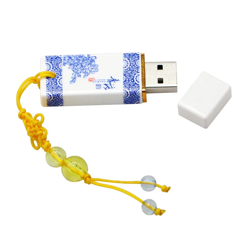 USB-флеш-накопитель в стиле ретро фарфоровый 64 ГБ 4 8 16 32 | Компьютеры и офис