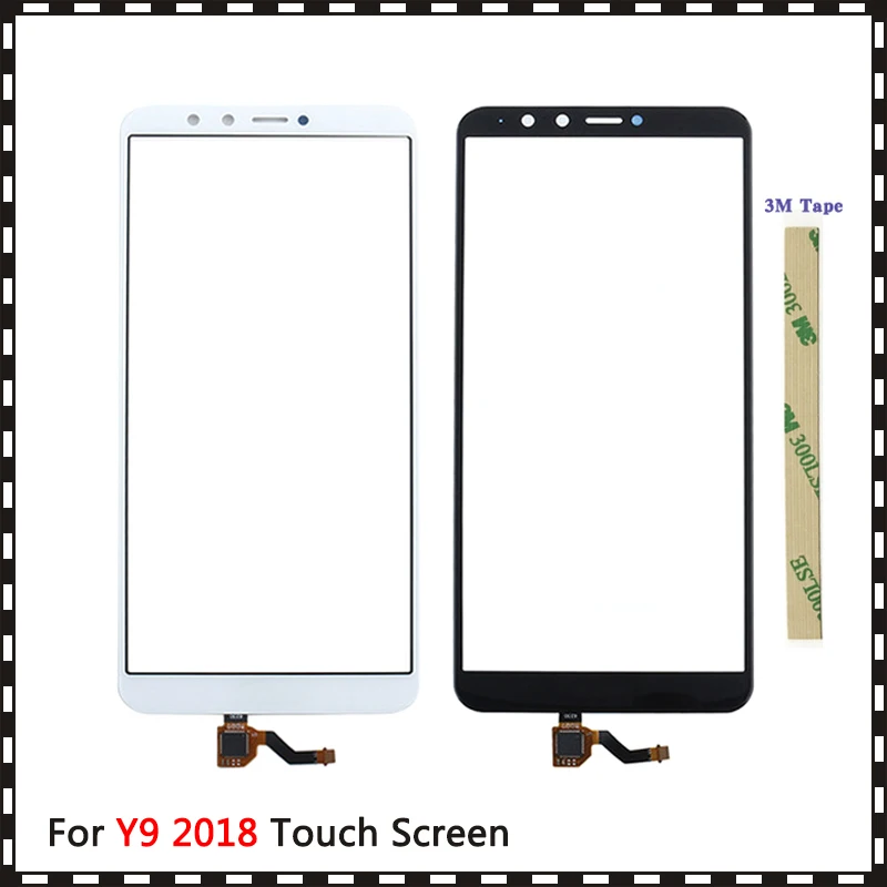

Высокое качество 5,93 "для Huawei Y9 2018 Enjoy 8 Plus FLA-AL00 сенсорный экран дигитайзер Датчик внешняя стеклянная линза Панель