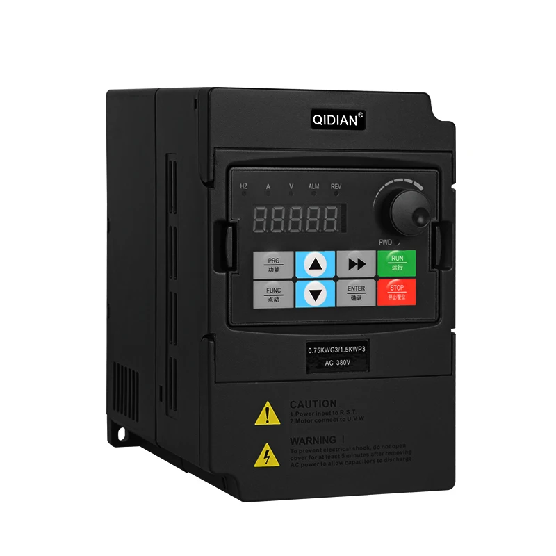 Скорость контроллер преобразователь частоты постоянного тока в переменный 0.75kw