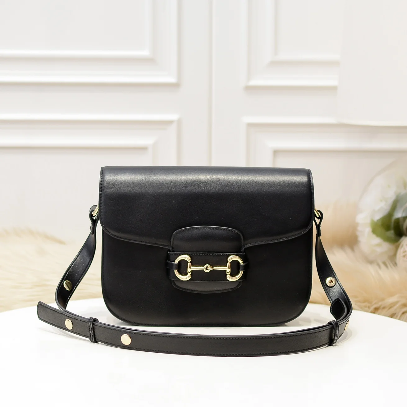 

Leather saddle bag for women with advanced sense bag 2021 new fashion vin