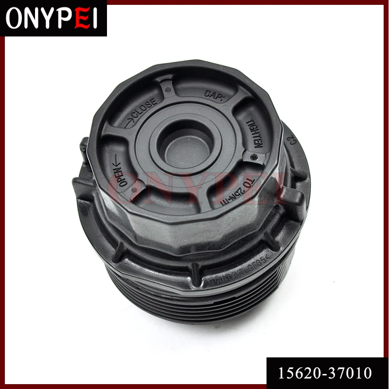 Черная крышка масляного фильтра AUTOUTLET 15620 37010 для Toyota Corolla Matrix Prius Scion iM XD|Масляные
