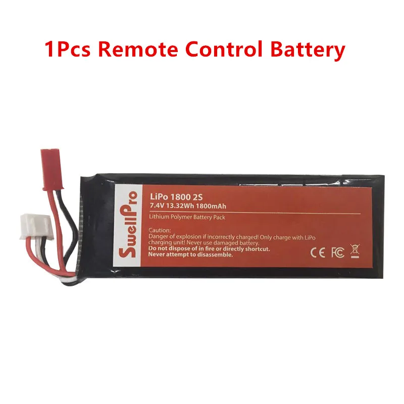1Pcs RC battery SwellPro SplashDrone 3+ оригинальное зарядное устройство и т. д. запасные части для SwellPro беспилотник splash 3+ профессиональная камера для рыбалки - Цвет: 1Pcs RC battery