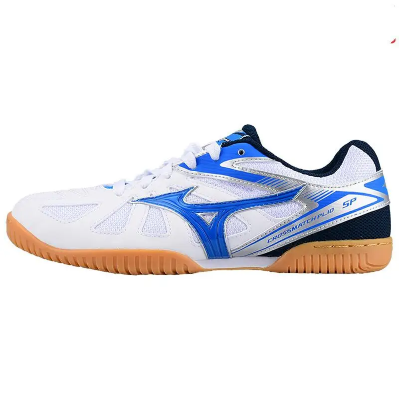 Оригинальная обувь Mizuno Cross Match Plio Cn для настольного тенниса для мужчин и женщин; обувь для тренировок в помещении; амортизирующая национальная команда; кроссовки - Цвет: 81GA183427
