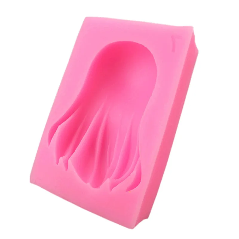 Силиконовая форма для выпечки длинные волосы | Дом и сад